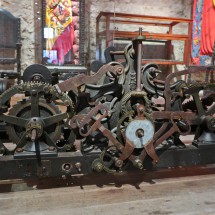 Antique clockwork in the fort